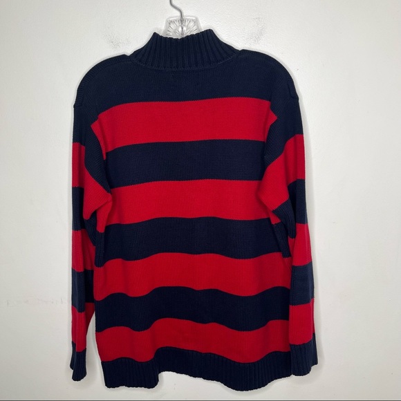 Vintage Lauren Ralph Lauren Logo Quarter Zip Sweater - Picture 16 of 16